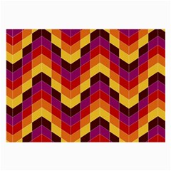 Geometric Pattern Triangle Large Glasses Cloth (2-side) by Wegoenart