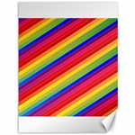 Rainbow Background Colorful Canvas 36  x 48  35.26 x46.15  Canvas - 1