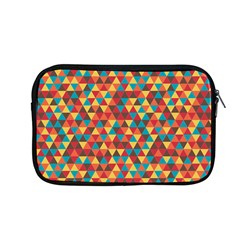 Background Triangles Retro Vintage Apple Macbook Pro 13  Zipper Case by Wegoenart