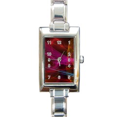 Background Abstract Colorful Light Rectangle Italian Charm Watch