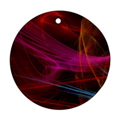 Background Abstract Colorful Light Ornament (Round)