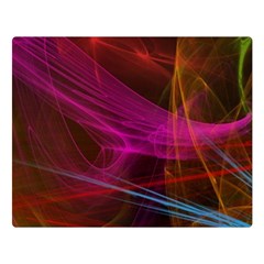 Background Abstract Colorful Light Double Sided Flano Blanket (Large) 