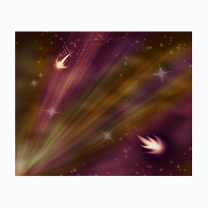 Space Orbs Stars Abstract Sky Small Glasses Cloth (2-Side)