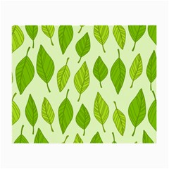 Autumn Background Boxes Green Leaf Small Glasses Cloth by Wegoenart