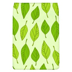 Autumn Background Boxes Green Leaf Removable Flap Cover (l) by Wegoenart