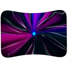 Abstract Background Lightning Velour Seat Head Rest Cushion by Wegoenart