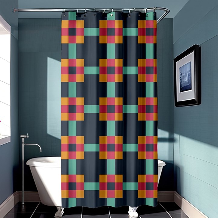 Art Vintage Background Abstract Shower Curtain 36  x 72  (Stall) 