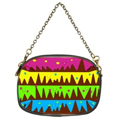 Illustration Abstract Graphic Chain Purse (one Side)