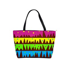 Illustration Abstract Graphic Classic Shoulder Handbag by Wegoenart