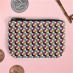 Background Abstract Geometric Mini Coin Purse Front