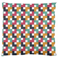 Background Abstract Geometric Large Cushion Case (one Side) by Wegoenart