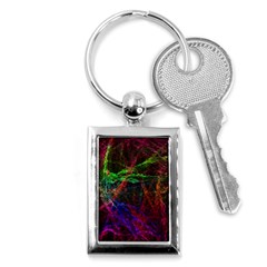 Background Abstract Cubes Square Key Chains (rectangle)  by Wegoenart