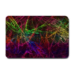 Background Abstract Cubes Square Small Doormat  by Wegoenart