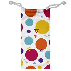 Background Background Polka Dot Jewelry Bag by Wegoenart