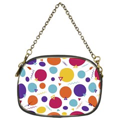 Background Background Polka Dot Chain Purse (one Side) by Wegoenart