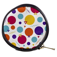 Background Background Polka Dot Mini Makeup Bag by Wegoenart