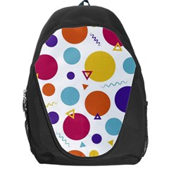 Background Background Polka Dot Backpack Bag by Wegoenart