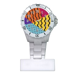 Background Abstract Memphis Plastic Nurses Watch by Wegoenart