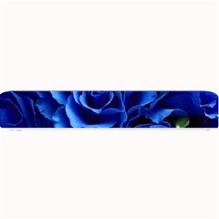 Blue Roses Flowers Plant Romance Small Bar Mats by Wegoenart