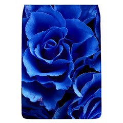 Blue Roses Flowers Plant Romance Removable Flap Cover (s) by Wegoenart