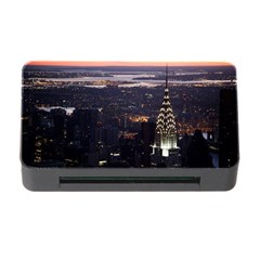 New York Manhattan Evening Dusk Memory Card Reader With Cf by Wegoenart