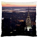 New York Manhattan Evening Dusk Standard Flano Cushion Case (Two Sides) Front