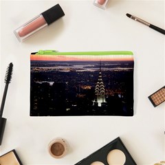 New York Manhattan Evening Dusk Cosmetic Bag (xs) by Wegoenart