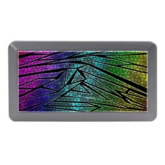 Abstract Background Rainbow Metal Memory Card Reader (Mini)