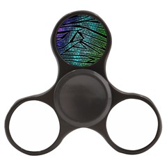 Abstract Background Rainbow Metal Finger Spinner