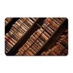 Books Bookshelf Classic Collection Magnet (rectangular) by Wegoenart