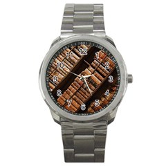 Books Bookshelf Classic Collection Sport Metal Watch by Wegoenart