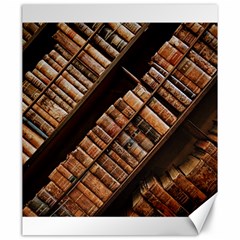 Books Bookshelf Classic Collection Canvas 20  X 24  by Wegoenart