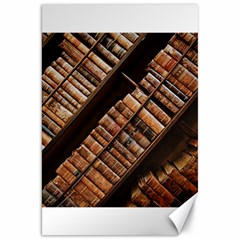 Books Bookshelf Classic Collection Canvas 20  X 30  by Wegoenart