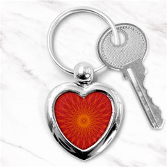 Background Rays Sun Key Chains (heart)  by Wegoenart