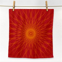 Background Rays Sun Face Towel by Wegoenart