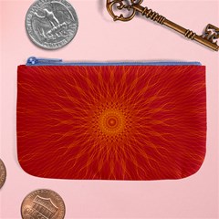 Background Rays Sun Large Coin Purse by Wegoenart