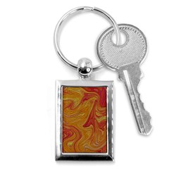 Texture Pattern Abstract Art Key Chains (rectangle)  by Wegoenart