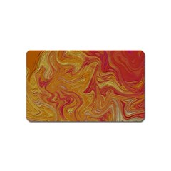 Texture Pattern Abstract Art Magnet (name Card) by Wegoenart