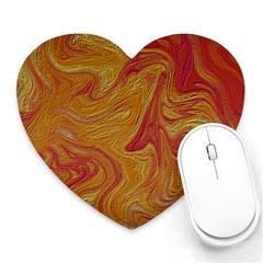 Texture Pattern Abstract Art Heart Mousepads by Wegoenart