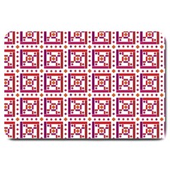 Background Abstract Square Large Doormat  by Wegoenart