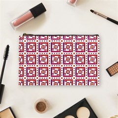 Background Abstract Square Cosmetic Bag (medium) by Wegoenart