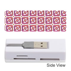 Background Abstract Square Memory Card Reader (stick) by Wegoenart