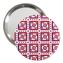 Background Abstract Square 3  Handbag Mirrors by Wegoenart