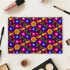 Pattern Illustration Background Cosmetic Bag (large) by Wegoenart