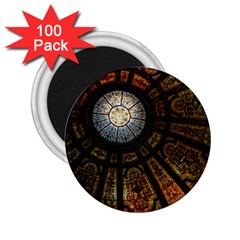 Art Ceiling Dome Pattern 2 25  Magnets (100 Pack)  by Wegoenart