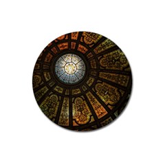 Art Ceiling Dome Pattern Magnet 3  (round) by Wegoenart