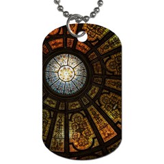 Art Ceiling Dome Pattern Dog Tag (two Sides) by Wegoenart