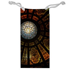 Art Ceiling Dome Pattern Jewelry Bag by Wegoenart