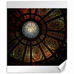 Art Ceiling Dome Pattern Canvas 8  X 10  by Wegoenart