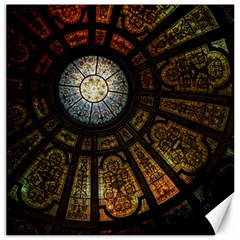 Art Ceiling Dome Pattern Canvas 20  X 20  by Wegoenart